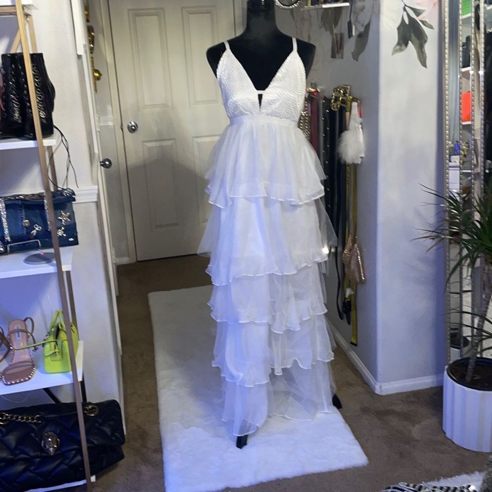 NWT Tulle Strappy Dress SZ M